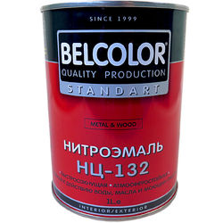 Нитроэмаль Белколор черная, 0,7 кг