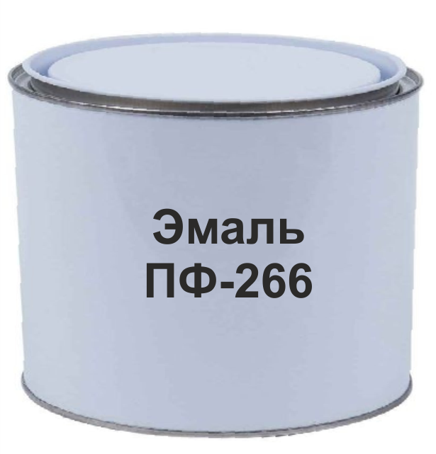Эмаль ПФ-266, Золотисто-коричневая, вес 2.7 кг